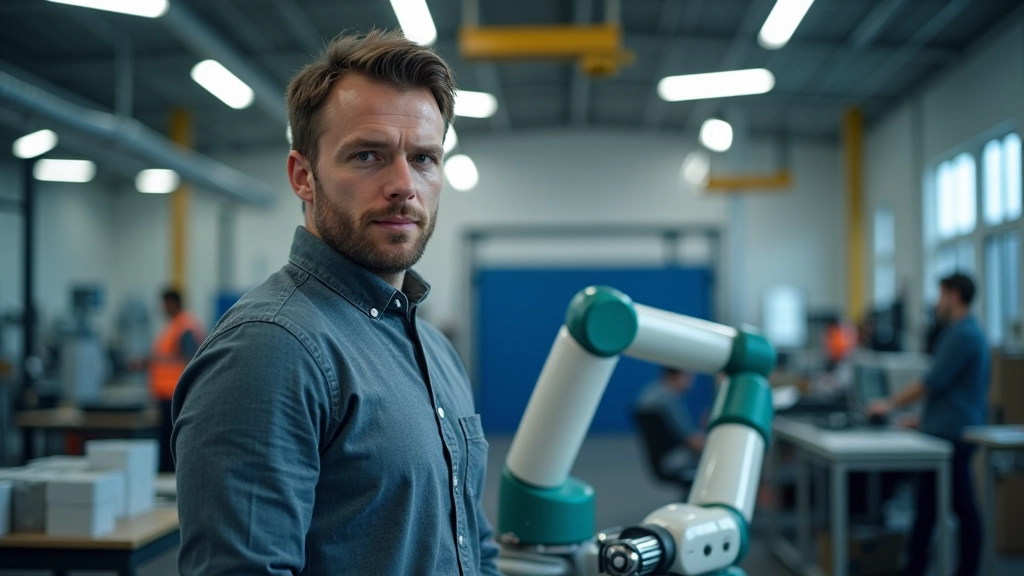 Inženieris rūpniecībā, darbojies ar modernu sadarbības robotu montāžas procesā